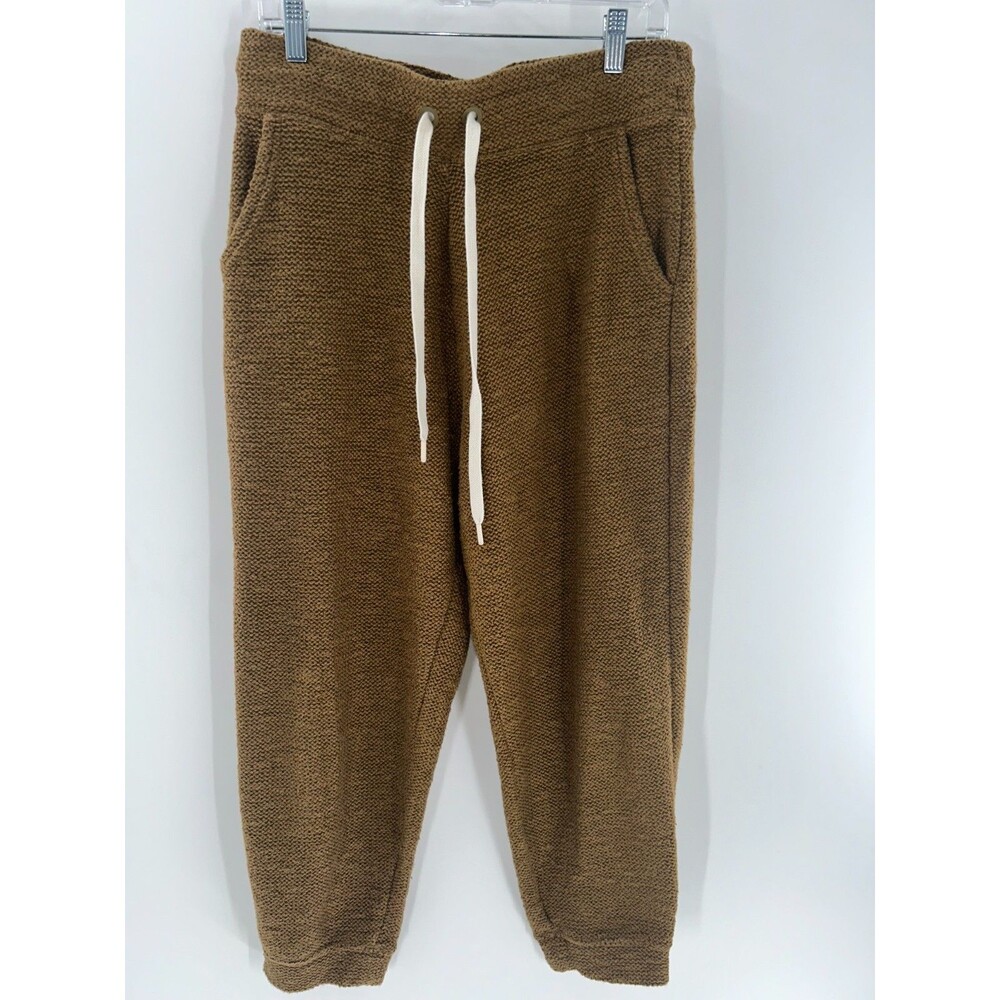 Women's OFFLINE by Aerie Brrown Snowday Texured Joggers Size L Short